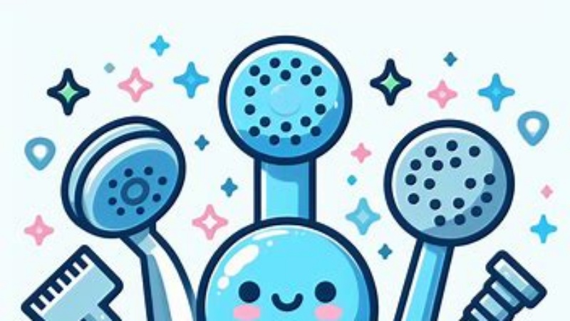 ミラブルシャワーヘッド内部カビ清掃画像